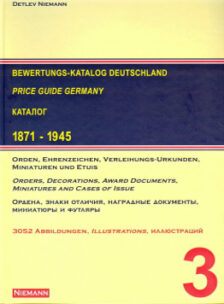 Hüsken catalogo dei distintivi organizzazioni tedesca prezzi 1871-1945 libro book 