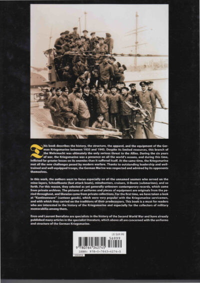 Kriegsmarine -  History, Uniforms, Headgear, Insignia, Equipment 1935-1945 - immagine 2