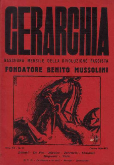 Fascismo. Gerarchia; rassegna mensile della rivoluzione fascista - immagine 5