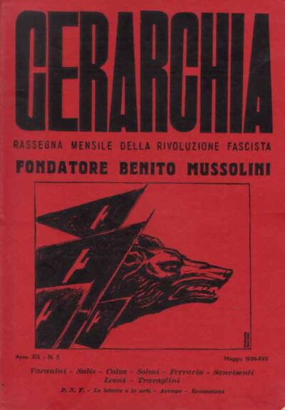 Fascismo. Gerarchia; rassegna mensile della rivoluzione fascista - immagine 6